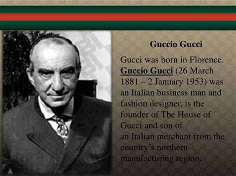 gucci co founder|what year was Gucci founded.